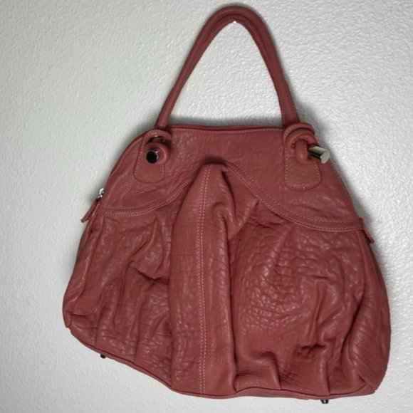 Sundance | Coral Boho Leather Super Slouch Hobo Handbag - Picture 2 of 10